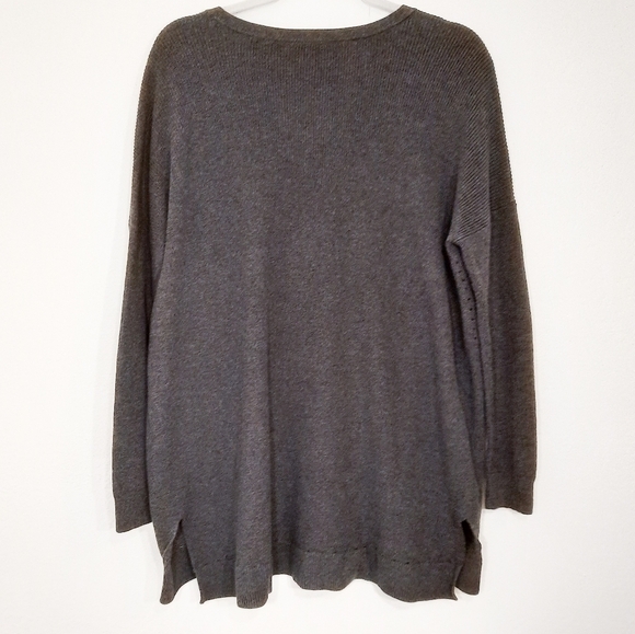 Cabi Gray Oversized Sweater M - Picture 2 of 7